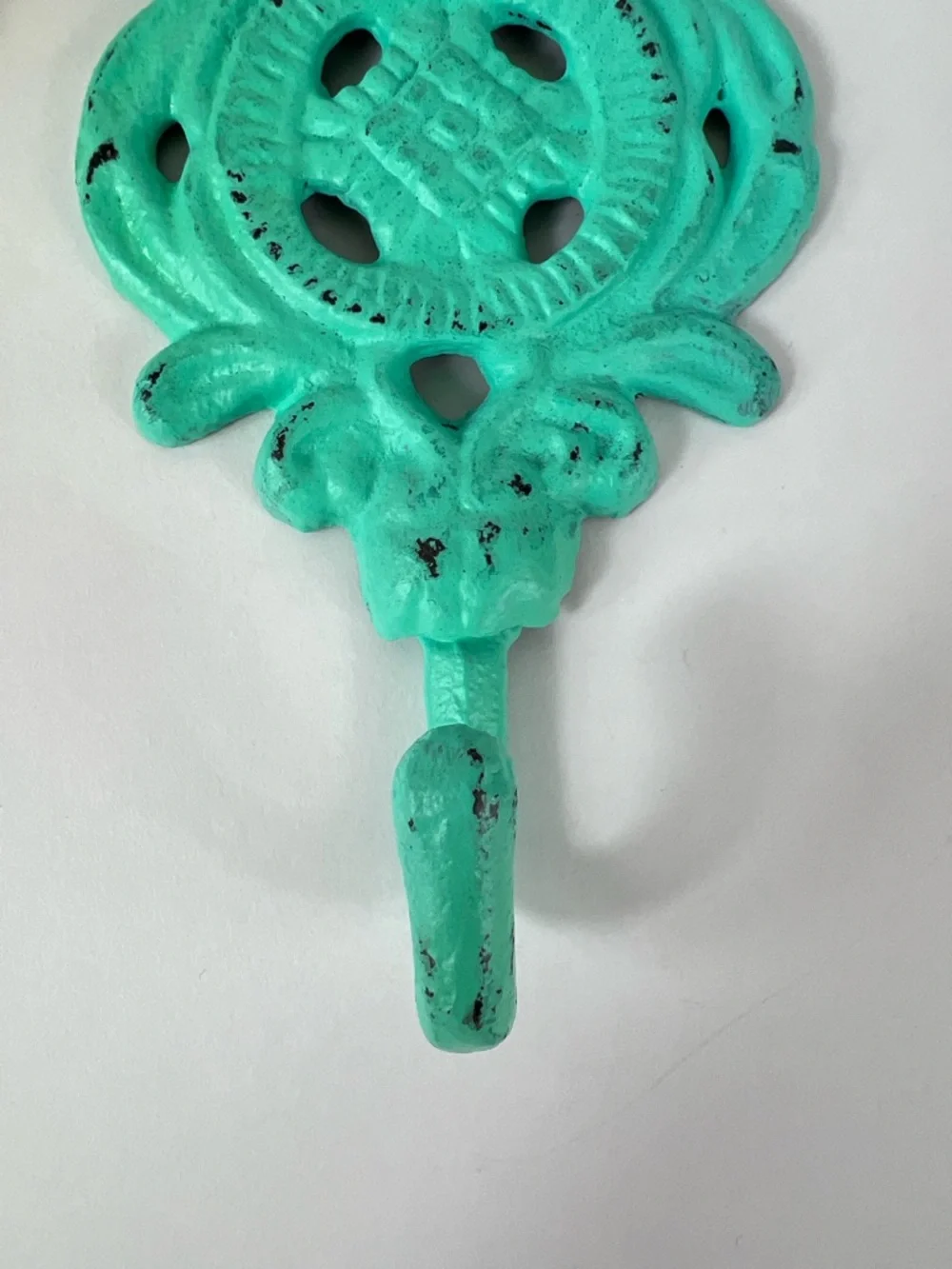 Turquoise Decorative Wall Hook - Home Wall Decor Flower Hook